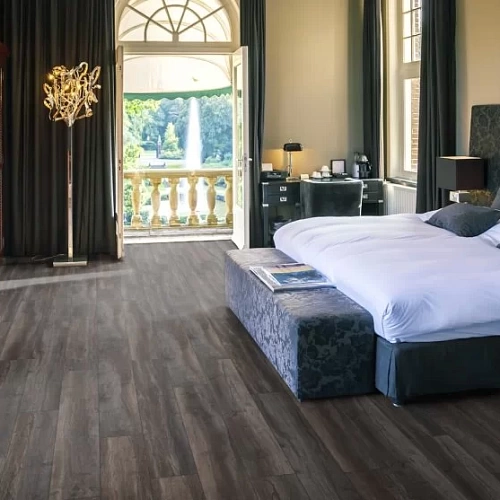 ДУБ ПОРТОВЫЙ ТЁМНЫЙ ЛАМИНАТ  KRONOTEX  ROBUSTO ламинат для пола